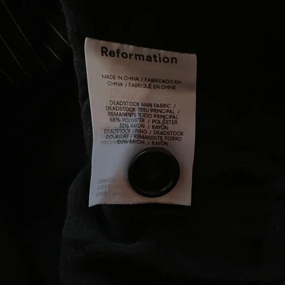 Reformation Devin Twill Vest - Picture 3 of 5